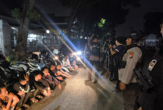 Pakai Knalpot Brong, 28 Sepeda Motor Pemuda Diamankan Polisi di Pekanbaru