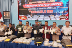 Polda Riau Gulung Jaringan Internasional, Oknum TNI Ditangkap dan 46,9 Kg Sabu Disita