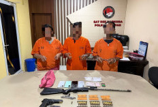 Dramatis! Penangkapan Pengedar Sabu di Kampar, Polisi Ditodong Pakai Senjata Rakitan