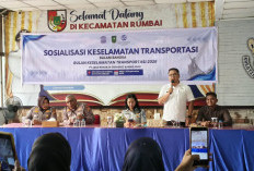 Jasa Raharja dan Ditlantas Polda Riau Sosialisasi Keselamatan Transportasi