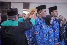 Siap-Siap Gebrakan Baru! Ratusan PNS Pekanbaru Resmi Dilantik, Wali Kota Agung Nugroho Kasih Warning Keras