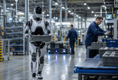 Robot Humanoid Jadi Rekan Kerja Baru di Pabrik, Pekerjaan Apa yang Paling Terancam?